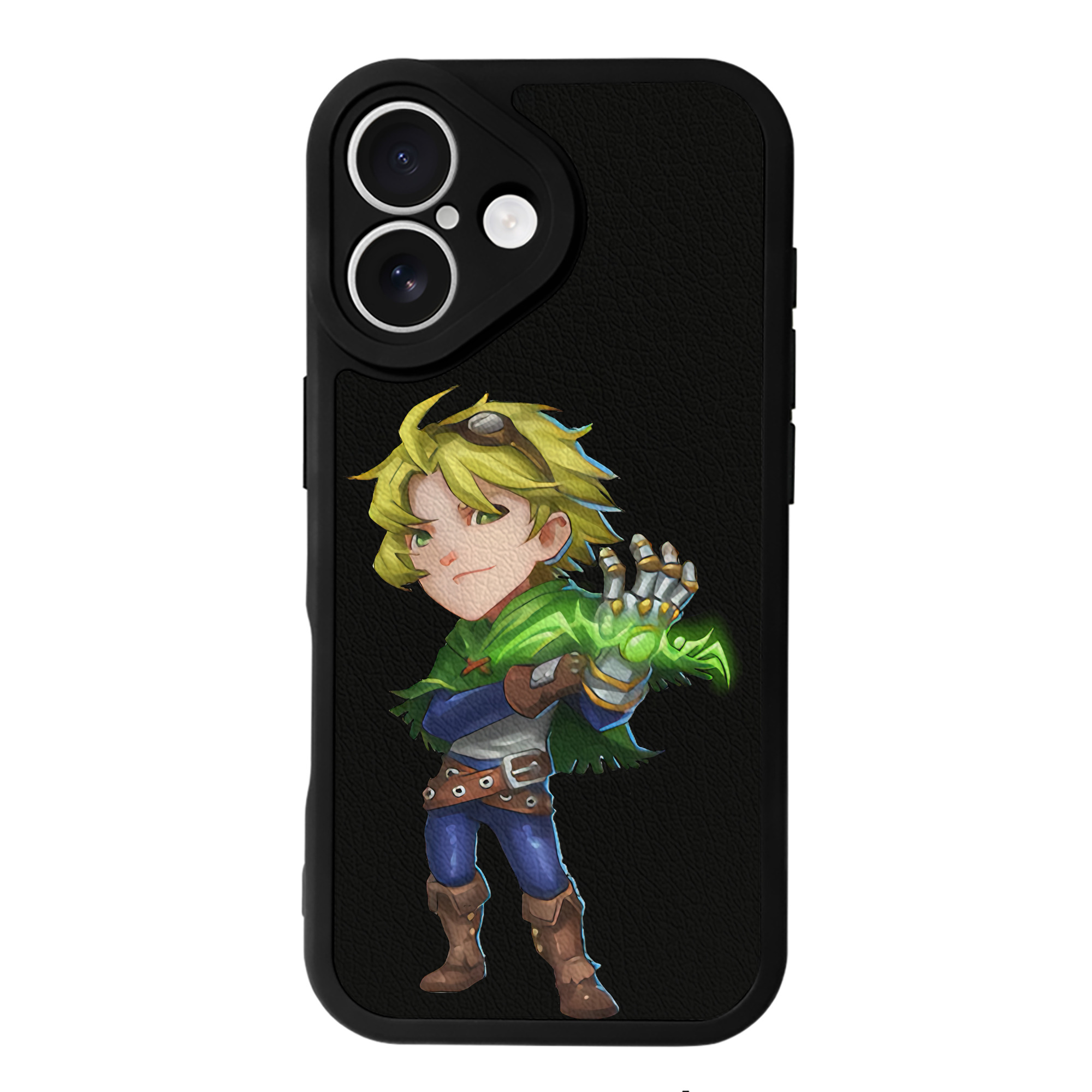 （画像用） リーグ・オブ・レジェンド League of Legends LOL 【iPhone 16シリーズ対応】シリコンスマホケース（レザー調） 材質：シリコン